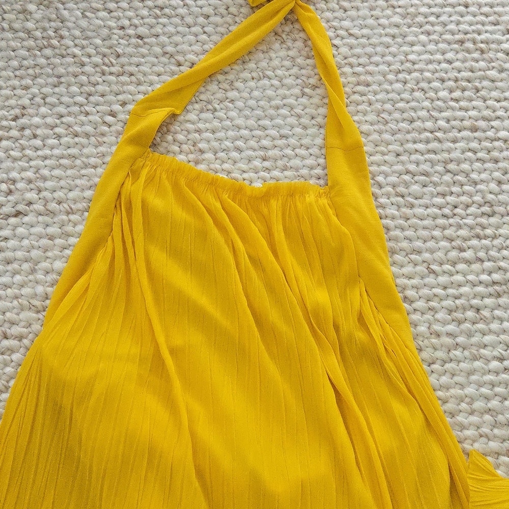French Connection Yellow Maxi Dress – Size Small (US 6) - Picture 4 of 5